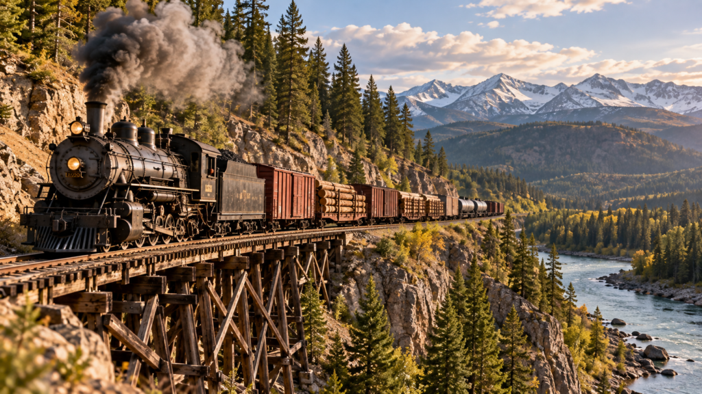 Montana Railroad Freight: What Did Early Freight Trains Carry?