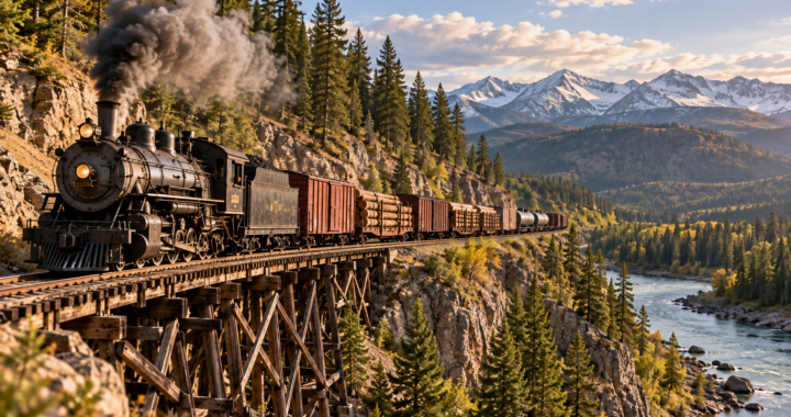 Montana Railroad Freight: What Did Early Freight Trains Carry?