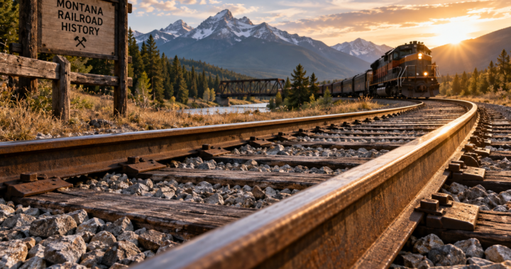 Why Railroad Tracks Use Gravel Under the Rails