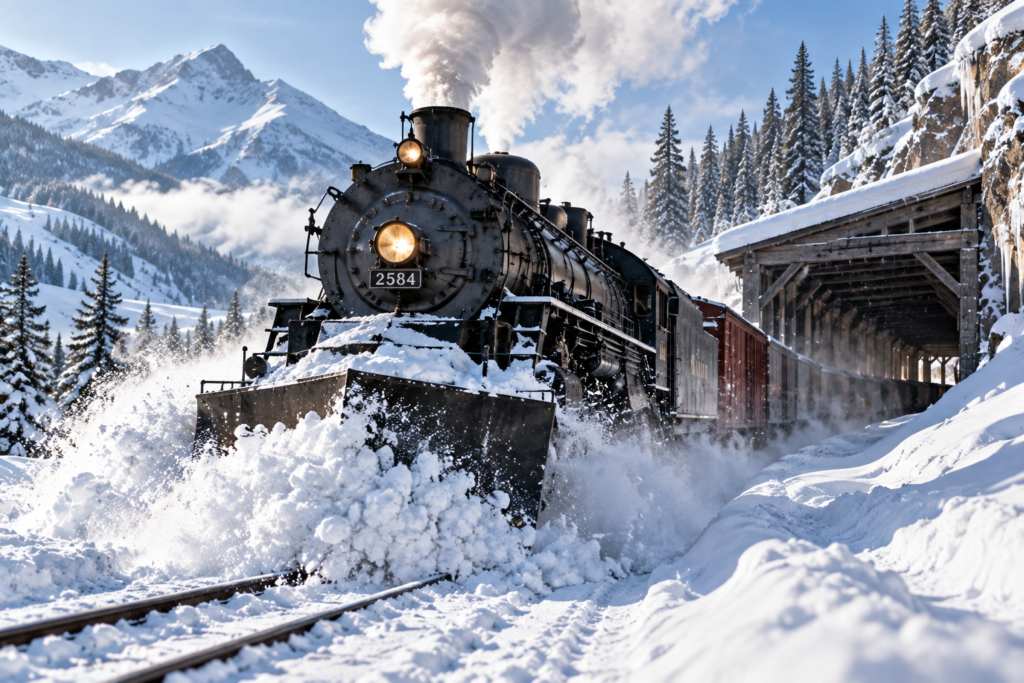 Montana Railroad Winter: How Trains Survived the Snow