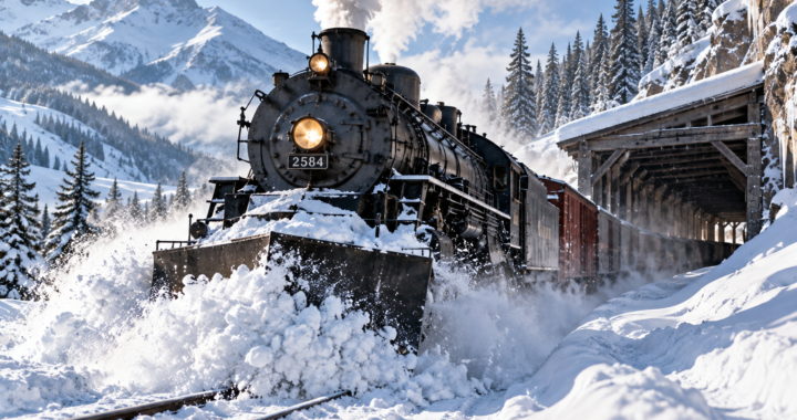 Montana Railroad Winter: How Trains Survived the Snow